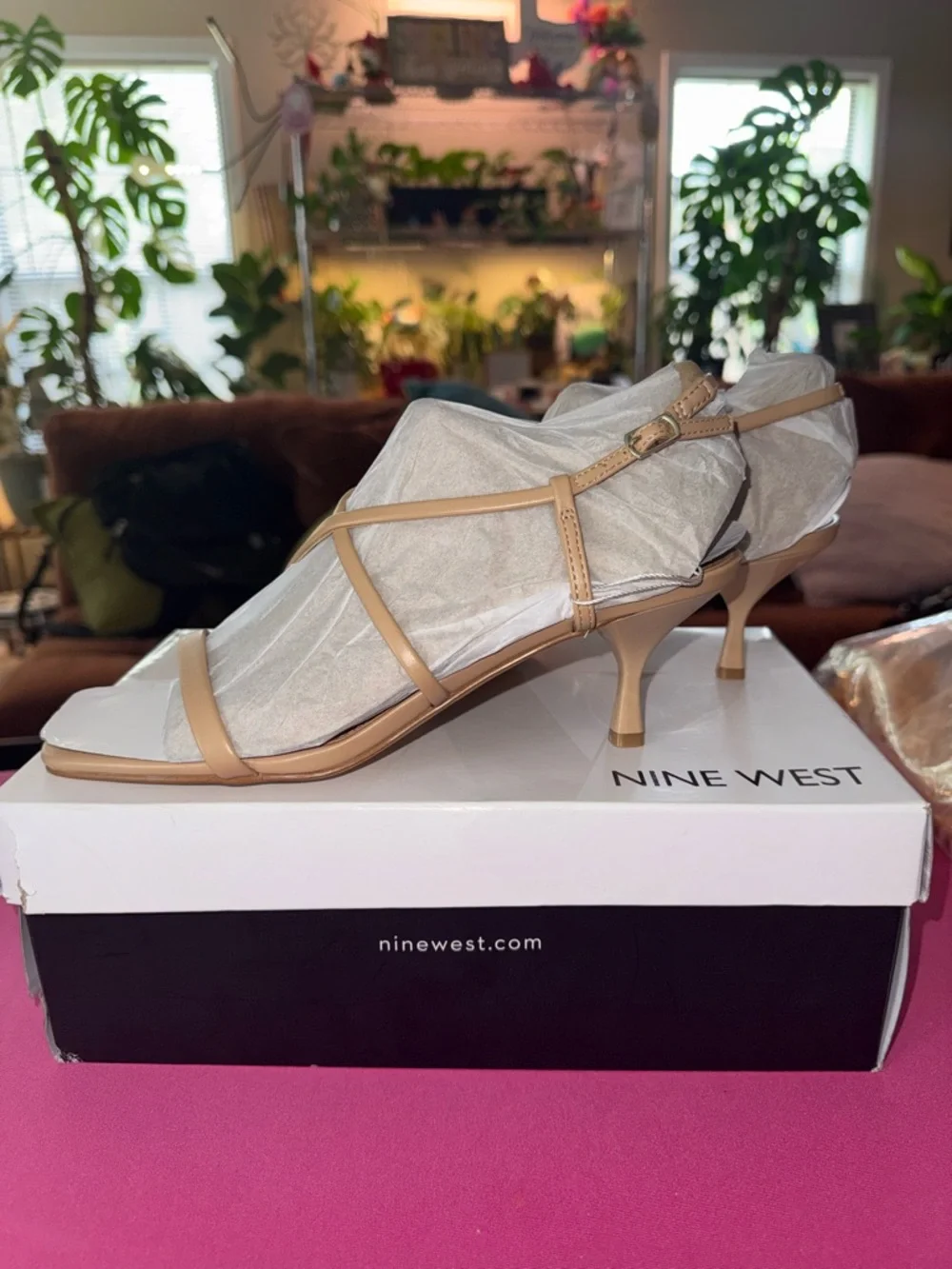 Nine West Hendy Ankle Wrap Sandal - Picture 4 of 4